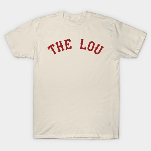 The Lou // Retro St Louis Fan Tribute T-Shirt by darklordpug